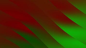 A red and green abstract background with a wavy pattern video