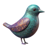 wonderful abstract Bird Silhouette with Grunge Texture Isolated Element detailed png