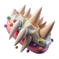 dramatic abstract Confiscated Animal Teeth Cutout Sharp Points professional png