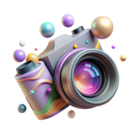 serene creative Camera Lens Zoom Effect Transparent authentic png