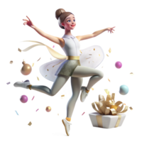 impressive minimalist Ballet Dancer Pointe Shoes Isolated Soft Studio Lighting high resolution png