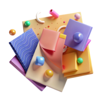 beautiful creative Colorful Sticky Notes Brainstorming Session Isolated authentic png