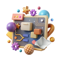wonderful minimalist Coding Software Interface Developer Tools Cutout detailed png