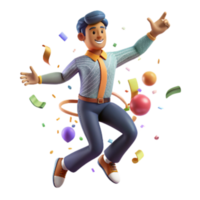 impressive rustic Energetic Salsa Dancer Isolated with Motion Blur authentic png