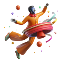 beautiful minimalist Energetic Salsa Spin Isolated with Motion Blur Effect genuine png