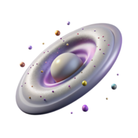 impressive rustic Distant Quasar Isolated on Transparent Background png