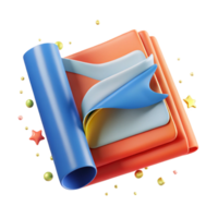 impressive abstract Folded Flag Icon Transparent with Precise Folds genuine png