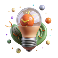 stunning rustic Eco Friendly Lightbulb Glowing Softly Isolated high quality png
