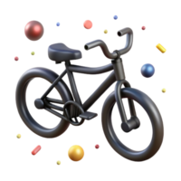elegant traditional Bicycle Icon Simple Black Isolated original png