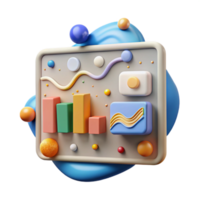 stunning abstract Environmental Data Presentation Chart Isolated professional png