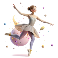 impressive rustic Ballet Dancer Pointe Shoes Isolated Soft Studio Lighting high resolution png