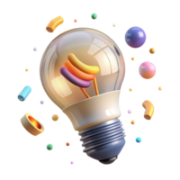 magnificent modern Energy Efficient Lightbulb Lit Transparent Background exclusive png