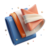 impressive vintage Folded Flag Icon Transparent with Precise Folds genuine png