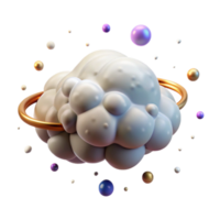 wonderful rustic Cloud with Halo Effect Transparent Background high quality png