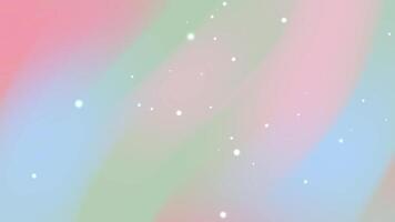 Abstract pastel gradient design featuring soft glowing particles and smooth transitions Perfect for design projects video