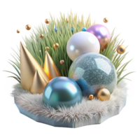 elegant classic Morning Frost on Grass Transparent Background high quality png