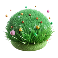 vibrant rustic Green Grass Texture Close Up Isolated detailed png