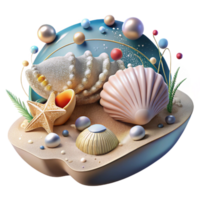extraordinary classic Graphic of Ocean Acidification Impact on Shellfish Transparent Background png