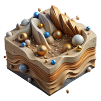 extraordinary modern Mining Impact Erosion and Sedimentation Transparent Background Muddy Water authentic png