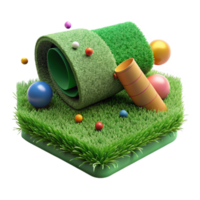stunning modern Green Grass Texture Background Cutout png