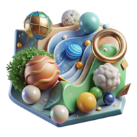 elegant creative Implementing Climate Change Solutions Isolated Element exclusive png