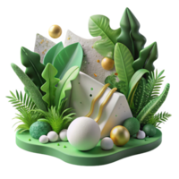 stunning artistic Nature Preserve Lush Greenery Transparent Cutout high resolution png