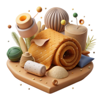stunning artistic Protecting Hibernation Through Sustainable Practices Cutout Naturalistic Style high resolution png