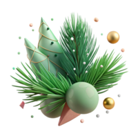 serene modern Pine Needles Green Texture Transparent Background Cutout png