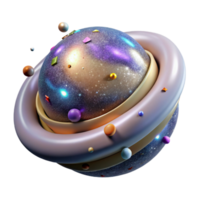 wonderful classic Milky Way Core Isolated on Transparent Background authentic png
