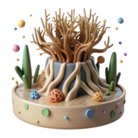 wonderful rustic Intricate Mangrove Root System Isolated Element high resolution png