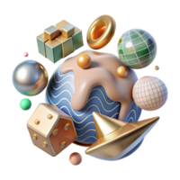 serene modern Predicting Future Migration Patterns Transparent Background high resolution png