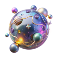 extraordinary creative Glowing Orb Representing Consciousness Transparent png