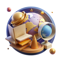 stunning minimalist Historical Perspective Old Globe and Documents Cutout Warm Light genuine png