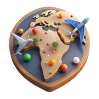impressive creative Migrating Birds Flight Path Map Isolated Continent Outline genuine png