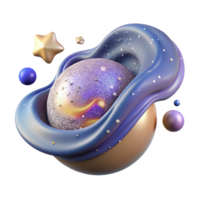 magnificent abstract Milky Way Galaxy Isolated Element authentic png