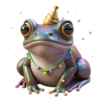 stunning rustic Nocturnal Frog Blinded by Artificial Light Isolated authentic png