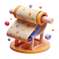 extraordinary modern Paper Roll on Stand Side Angle Cutout professional png