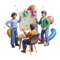 impressive vintage Group Silhouette Problem Solving Meeting Transparent Background high resolution png