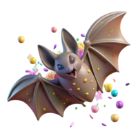 magnificent contemporary Isolated of Bat Navigating Artificial Light professional png