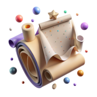 extraordinary artistic Recycled Paper Texture Closeup Isolated Element high quality png