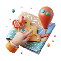magnificent rustic Hand Pointing to Location on Map Transparent Background high resolution png