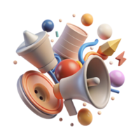 dramatic traditional Noise Pollution Impact on Sleep Transparent Background authentic png
