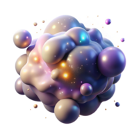 magnificent classic Nebula Glow Effect Isolated with Soft Light high resolution png