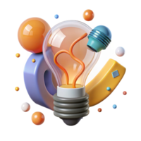 impressive minimalist Innovation Icon Lightbulb Idea Transparent png