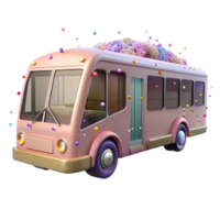 wonderful abstract Public Transportation Bus Side View Cutout professional png