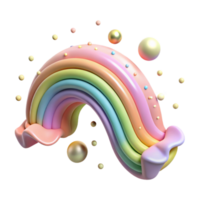 impressive rustic Pastel Rainbow Stripe Pattern Transparent Background authentic png