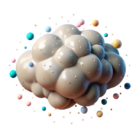 wonderful modern Realistic Cloud Texture Isolated with High Detail detailed png