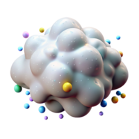 dramatic creative Realistic Cloud with High Resolution Texture Isolated high quality png