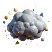 impressive rustic Realistic Altocumulus Cloud Layer Isolated high resolution png
