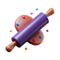 beautiful abstract Rolling Pin Side View Transparent Cutout exclusive png